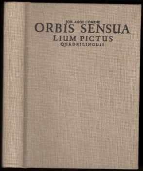 Joh. Amos Comenii Orbis sensualium pictus quadrilinguis