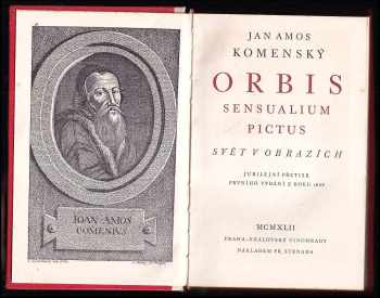 Jan Amos Komenský: Orbis sensualium pictus