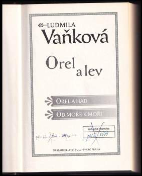 Ludmila Vaňková: Orel a lev