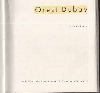 Orest Dubay