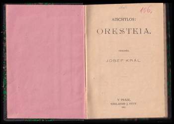 Aischylos: Oresteia