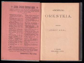 Aischylos: Oresteia