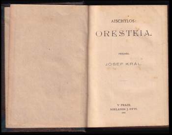 Luís de Camões: Oresteia + Lusovci I