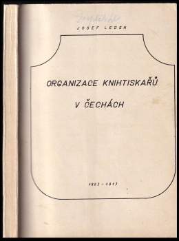 Organizace knihtiskařů v Čechách