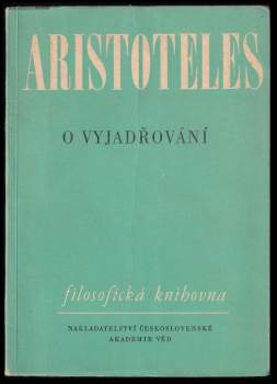 Aristotelés: Organon