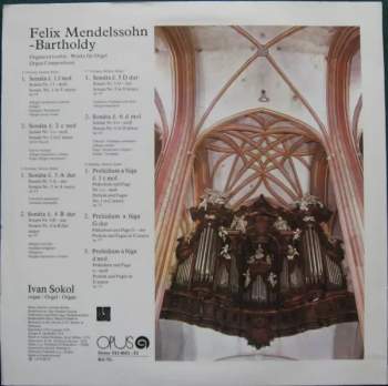 Felix Mendelssohn-Bartholdy: Organová Tvorba - Werke Für Orgel (2xLP)