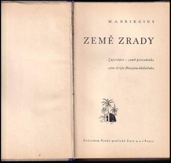 Mohamed Abdallah-hadži Brikcius: Orient mlčí III. - Země zrady