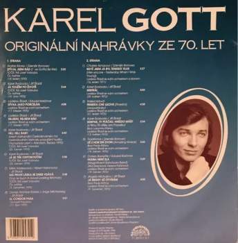 Karel Gott: Originální Nahrávky Ze 70. Let 1+2+3 (3xLP)