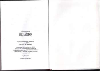 Daniela Mičanová: Orlando