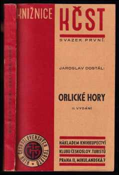 Orlické hory - Jaroslav Dostál (1939, Knihkupectví Klubu československých turistů) - ID: 2181292