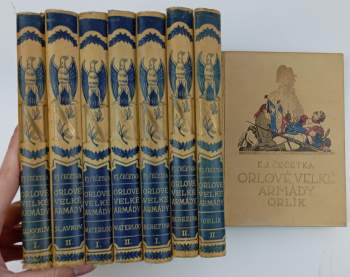 František Josef Čečetka: Orlové velké armády I - IV - Slavkov + Berezina + Waterloo + Orlík - kniha první a druhá