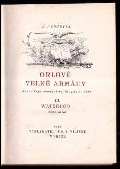 František Josef Čečetka: Orlové velké armády