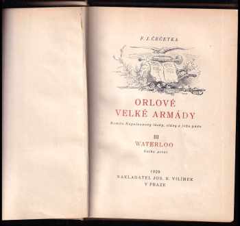 František Josef Čečetka: Orlové velké armády
