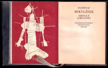 Oldřich Mikulášek: Ortely a milosti - Verše z let 1946-1958