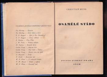 Christian Munk: Osamělé stádo