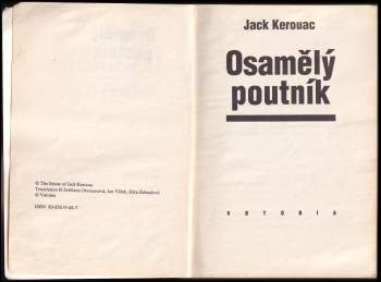 Jack Kerouac: Osamělý poutník