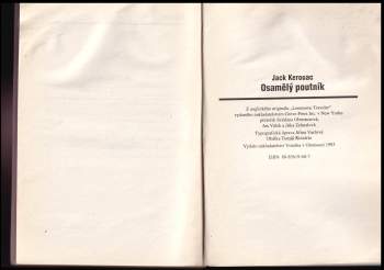 Jack Kerouac: Osamělý poutník