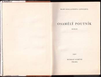 Mary Rolland-Lewis: Osamělý poutník