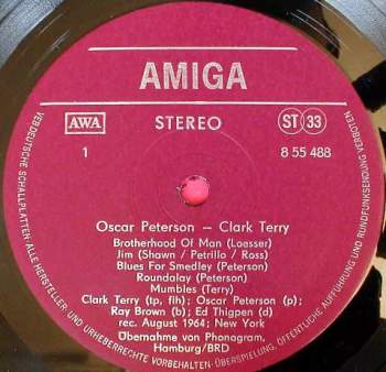 The Oscar Peterson Trio: Oscar Peterson • Clark Terry