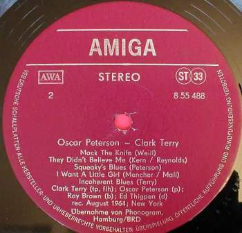 The Oscar Peterson Trio: Oscar Peterson - Clark Terry