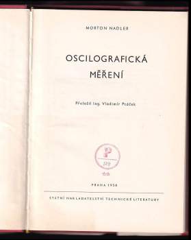 Morton Nadler: Oscilografická měření