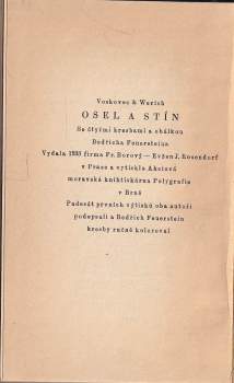 Jan Werich: Osel a stín