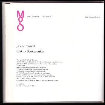 Jan Marius Tomeš: Oskar Kokoschka