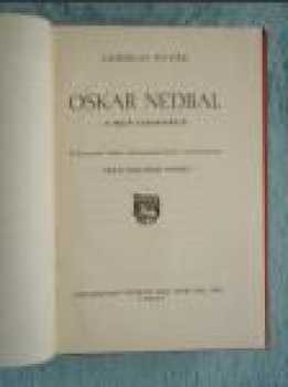 Oskar Nedbal v mých vzpomínkách