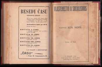 Tomáš Garrigue Masaryk: KOMPLET 8X Úvod do sociální energetiky + Život venkova + Význam volebního práva pro veřejný život + Národ a půda + Národ, právo a stát + Ethika mezinárodních styků + Osm hodin práce + Vlastenectví a socialismus