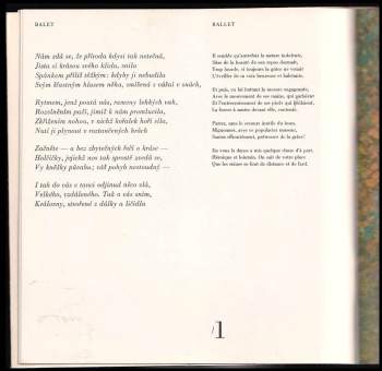 Edgar Degas: Osm sonetů