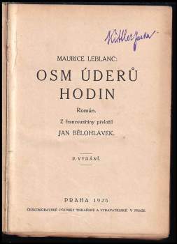 Maurice Leblanc: Osm úderů hodin