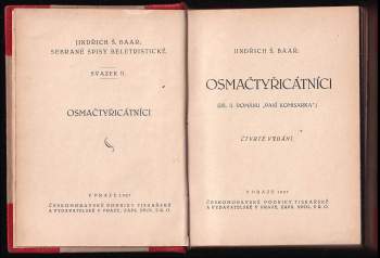 Jindřich Šimon Baar: Osmačtyřicátníci