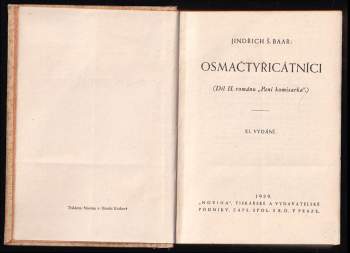 Jindřich Šimon Baar: Osmačtyřicátníci