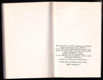 Petr Pithart: Osmašedesátý