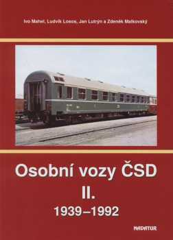 Ludvík Losos: Osobní vozy ČSD II. 1939-1992