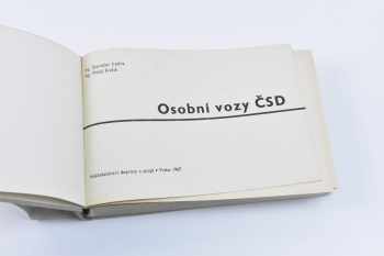 Stanislav Jindra: Osobní vozy ČSD