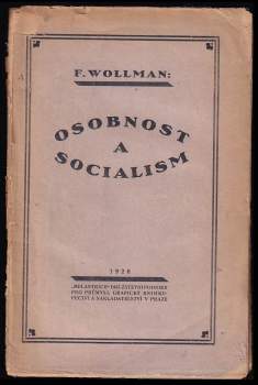 Osobnost a socialism