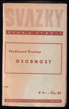 Osobnost
