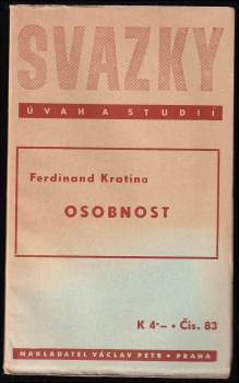 Osobnost