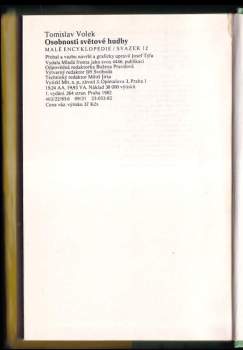 Tomislav Volek: Osobnosti světové hudby