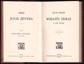 Julius Zeyer: Ossianův návrat a jiné básně