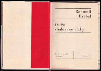 Bohumil Hrabal: Ostře sledované vlaky