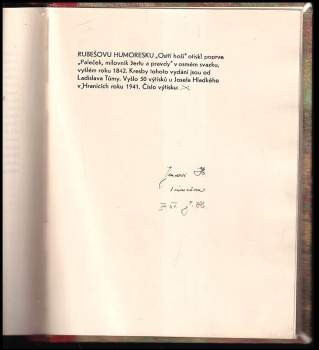 František Jaromír Rubeš: Ostří hoši