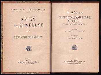 H. G Wells: Ostrov doktora Moreau