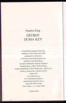 Stephen King: Ostrov Duma Key
