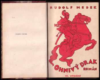 Rudolf Medek: KOMPLET Rudolf Medek 5X Anabase + Mohutný sen + Ostrov v bouři + Veliké dni + Ohnivý drak