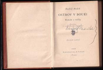 Rudolf Medek: Ostrov v bouři