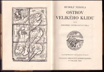 Rudolf Nekola: Ostrov Velikého klidu, aneb, Příběhy Petra Gulivéra