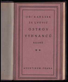 Jiří Karásek ze Lvovic: Ostrov vyhnanců