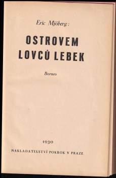 Eric Mjöberg: Ostrovem lovců lebek
